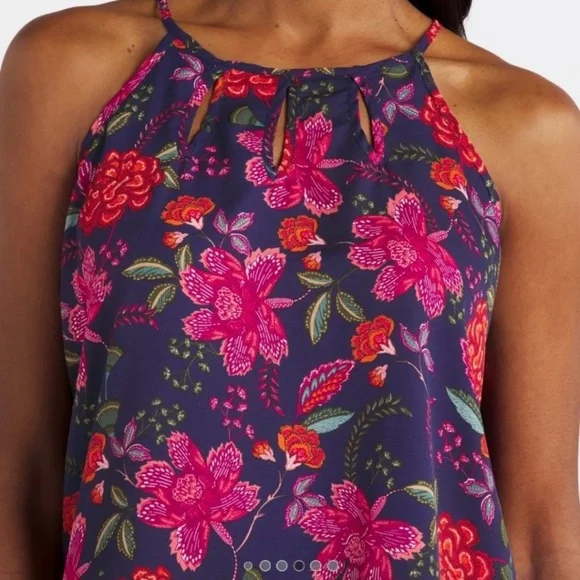 Papermoon Floral Halter Neck Top - Picture 3 of 15
